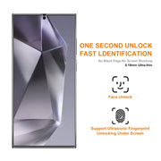 For Samsung Galaxy S25 Ultra 5G ENKAY 0.18mm High Aluminum-silicon Tempered Glass Film, Support Ultrasonic Fingerprint Unclock