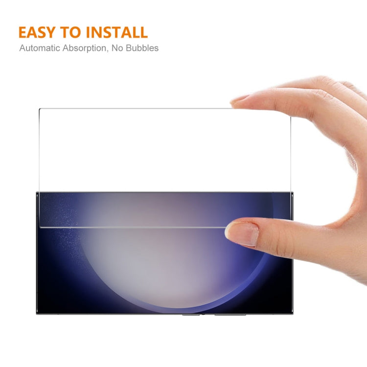 For Samsung Galaxy S24 Ultra 5G 5pcs ENKAY 0.18mm High Aluminum-silicon Tempered Glass Film, Support Ultrasonic Fingerprint Unclock