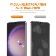 For Samsung Galaxy S24 5G 10pcs ENKAY 0.18mm High Aluminum-silicon Tempered Glass Film, Support Ultrasonic Fingerprint Unclock