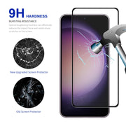 For Samsung Galaxy S25+ / S24+ 5G ENKAY Hat-Prince 0.18mm High Aluminum-silicon Tempered Glass Film, Support Ultrasonic Fingerprint Unclock