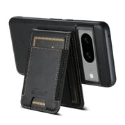 For Google Pixel 7 Suteni H17 Oil Eax Leather Detachable Wallet Phone Case(Black)