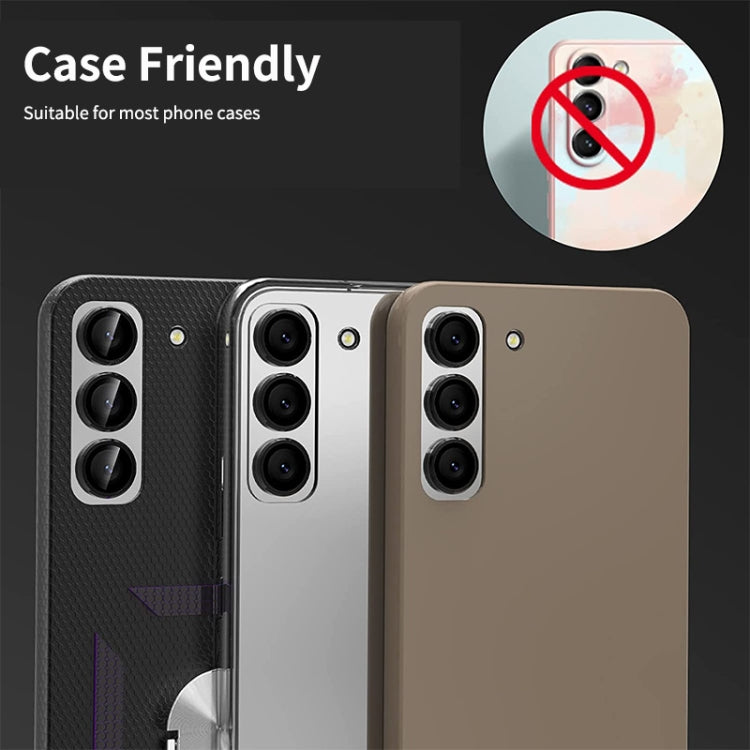 For Samsung Galaxy S24 5G ENKAY Hat-Prince 9H Rear Camera Lens Aluminium Alloy Tempered Glass Film(Colorful)