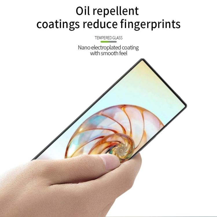 For ZTE nubia Z60 Ultra MOFI 9H 2.5D Full Screen Tempered Glass Film(Black) - ZTE Tempered Glass by MOFI | Online Shopping South Africa | PMC TechLife | Buy Now Pay Later Mobicred