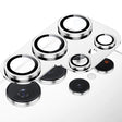 For Samsung Galaxy S24 Ultra 5G ENKAY Hat-Prince AR Aluminium Alloy Tempered Glass Camera Lens Film(Silver) - Galaxy S24 Ultra 5G Tempered Glass by ENKAY | Online Shopping South Africa | PMC TechLife | Buy Now Pay Later Mobicred