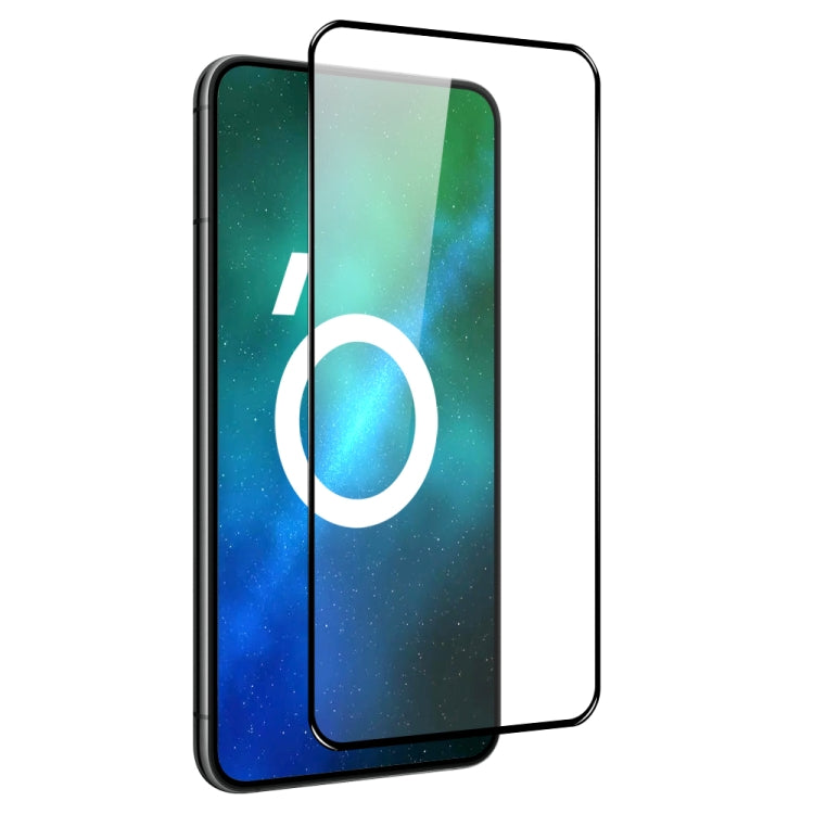 For Samsung Galaxy A54 5G NORTHJO A++ Screen Protector Full Glue Silk Printing Tempered Glass Film(Black) - Galaxy Tempered Glass by NORTHJO | Online Shopping South Africa | PMC TechLife