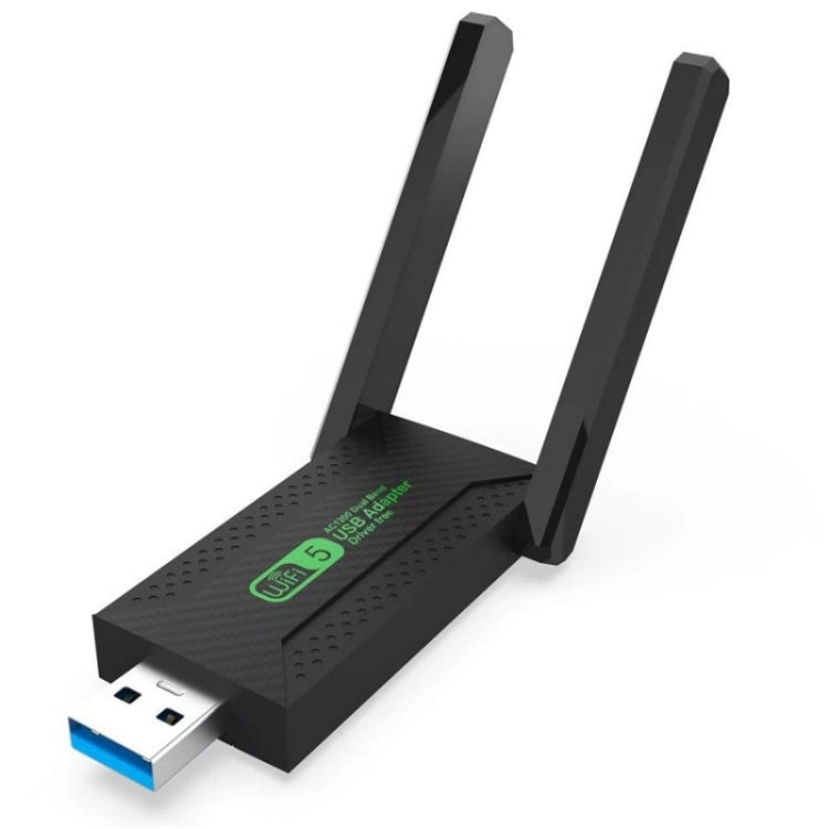 For Desktop PC Laptop Dual Band Driver-Free USB3.0 5G 1200Mbps WiFi Wireless Adapter - free shipping - PMC TechLife - Order now!