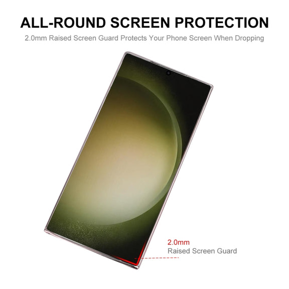 For Samsung Galaxy S25 Ultra 5G ENKAY Hat-Prince Magnetic Glitter Plated TPU Phone Case with Lens Film(Black)