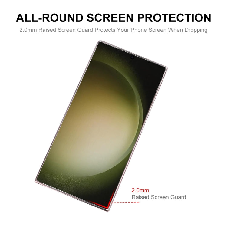 For Samsung Galaxy S25 Ultra 5G ENKAY Hat-Prince Magnetic Glitter Plated TPU Phone Case with Lens Film(Black)