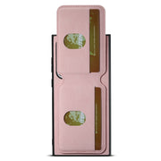 For Samsung Galaxy S24 Ultra 5G Suteni H02 Litchi Leather Card Wallet Stand Back Phone Case(Pink)