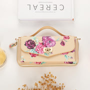 For Samsung Galaxy S24 5G Flower Multi-functional Crossbody Zipper Wallet Leather Phone Case(Yellow)