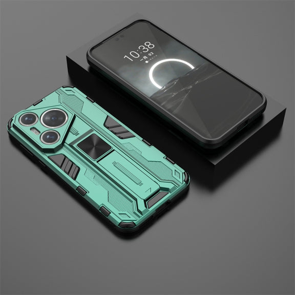 For  Huawei Pura 70 Supersonic Armor PC Hybrid TPU Phone Case(Green)