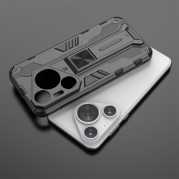 For Huawei Pura 70 Pro Supersonic Armor PC Hybrid TPU Phone Case(Red)