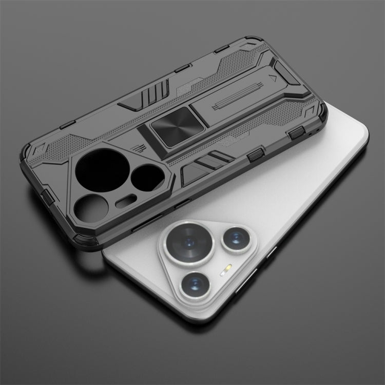 For Huawei Pura 70 Pro Supersonic Armor PC Hybrid TPU Phone Case(Green)