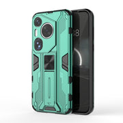 For Huawei Pura 70 Ultra Supersonic Armor PC Hybrid TPU Phone Case(Green)