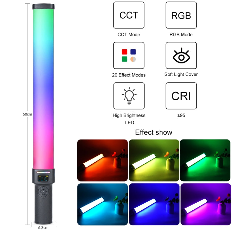 VLOGLITE W270RGB Live Streaming E-Sports Handheld Fill Light LED Studio Light(US Plug) - free shipping - PMC Jewellery - Order now!