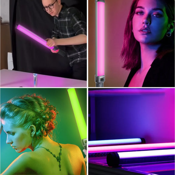 VLOGLITE W270RGB Live Streaming E-Sports Handheld Fill Light LED Studio Light(US Plug)