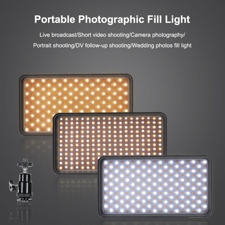 VLOGLITE W228 Dual Color Temperature Portable Photographic Fill Light High-Brightness Video Light - free shipping - PMC Jewellery - Order now!