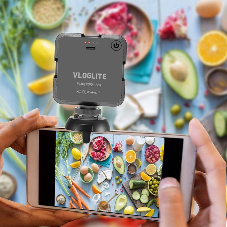 VLOGLITE W36 Mini Camera Phone Vlog LED Fill Light Portable Beauty Video Light - free shipping - PMC Jewellery - Order now!