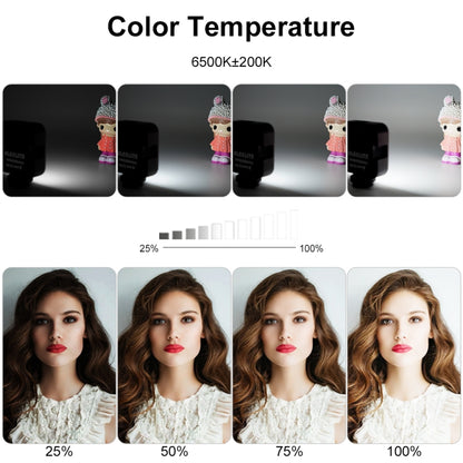 VLOGLITE W36 Mini Camera Phone Vlog LED Fill Light Portable Beauty Video Light - free shipping - PMC Jewellery - Order now!