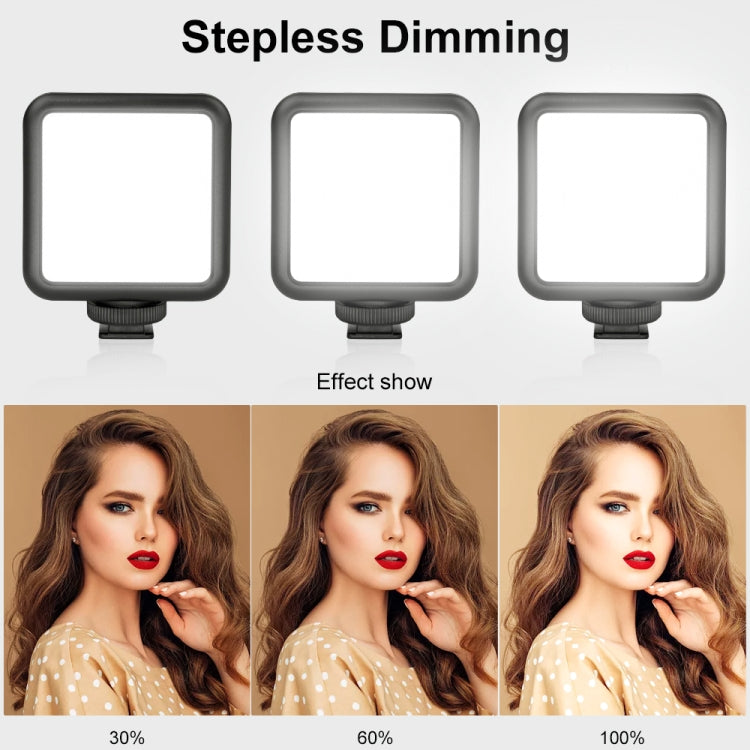VLOGLITE W49S Adjustable Brightness Mini Beauty Video Light Photography Live Streaming LED Fill Light -  by VLOGLITE | Online Shopping South Africa | PMC TechLife | Buy Now Pay Later Mobicred