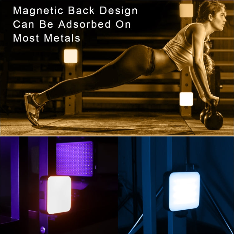 VLOGLITE W64RGB Dimmable RGB LED Pocket Fill Light 20 Modes Live Broadcast Video Light - free shipping - PMC TechLife - Order now!