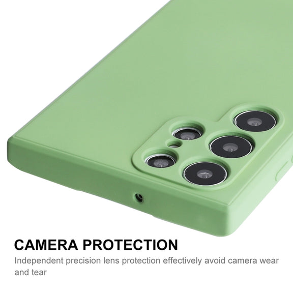 For Samsung Galaxy S24 Ultra 5G ENKAY Liquid Silicone Soft Shockproof Phone Case(Pink)