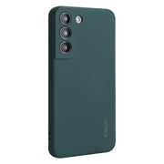 For Samsung Galaxy S25+ 5G ENKAY Liquid Silicone Soft Shockproof Phone Case(Dark Green)