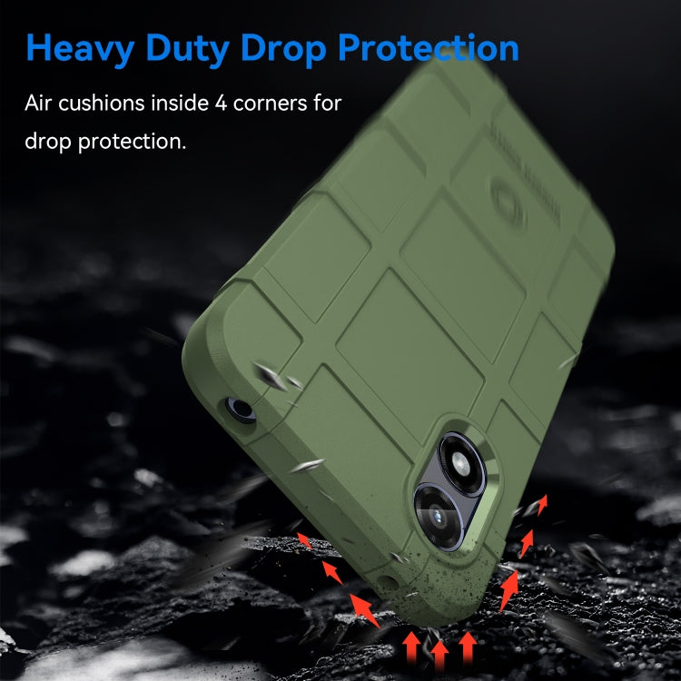 For Motorola Moto G Play 2024 Full Coverage Shockproof TPU Phone Case(Army Green) - Motorola Cases by PMC Jewellery | Online Shopping South Africa | PMC Jewellery | Buy Now Pay Later Mobicred