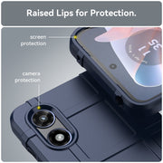 For Motorola Moto G Play 2024 Full Coverage Shockproof TPU Phone Case(Blue)
