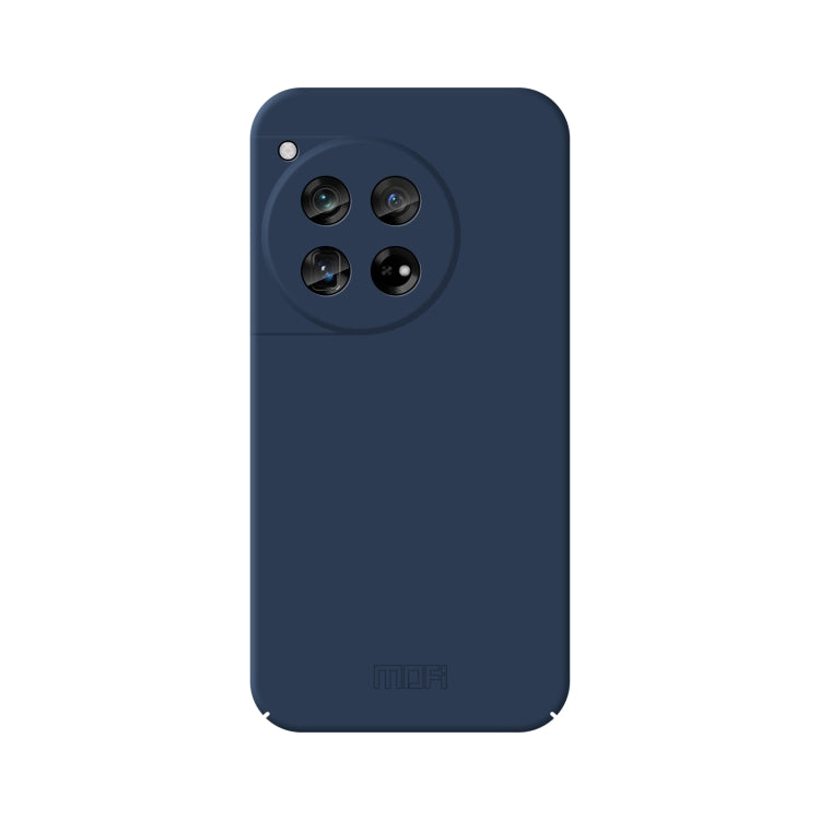For OnePlus 12 MOFI Qin Series Skin Feel All-inclusive PC Phone Case(Blue) - OnePlus Cases by MOFI | Online Shopping South Africa | PMC TechLife | Buy Now Pay Later Mobicred