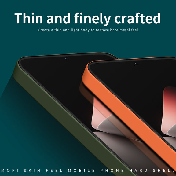 For Meizu 21 Pro MOFI Qin Series Skin Feel All-inclusive PC Phone Case(Orange)