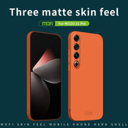 For Meizu 21 Pro MOFI Qin Series Skin Feel All-inclusive PC Phone Case(Beige)