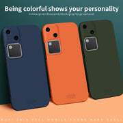 For vivo S18 MOFI Qin Series Skin Feel All-inclusive PC Phone Case(Orange)
