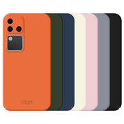 For vivo S18 Pro MOFI Qin Series Skin Feel All-inclusive PC Phone Case(Black)