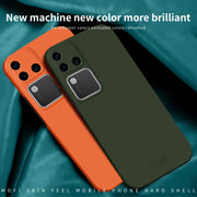 For vivo S18 Pro MOFI Qin Series Skin Feel All-inclusive PC Phone Case(Gray)