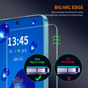 For Huawei Pura 70 10pcs ENKAY 9H Big Arc Edge High Aluminum-silicon Tempered Glass Film