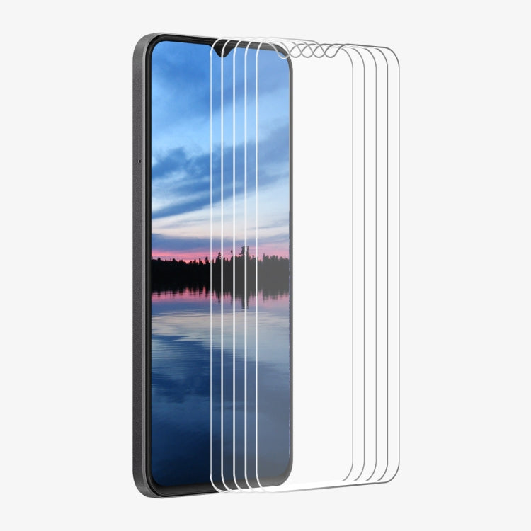 For OPPO A18 / A38 5pcs ENKAY 9H Big Arc Edge High Aluminum-silicon Tempered Glass Film - free shipping - PMC TechLife - Order now!