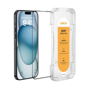 For iPhone 15 ENKAY Easy Install High Alumina Silicon Full Glass Film