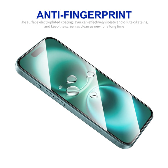 For iPhone 16 ENKAY Easy Install High Alumina Silicon Full Glass Film