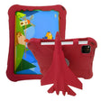 For iPad Air 11 2025 / 2024 360 Rotation Aircraft Holder EVA Shockproof Tablet Case(Red) - iPad Air 11 2025 / 2024 Cases by PMC TechLife | Online Shopping South Africa | PMC TechLife | Buy Now Pay Later Mobicred