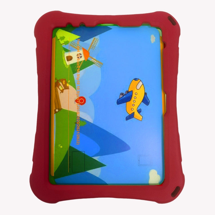 For iPad Air 11 2025 / 2024 360 Rotation Aircraft Holder EVA Shockproof Tablet Case(Red) - iPad Air 11 2025 / 2024 Cases by PMC TechLife | Online Shopping South Africa | PMC TechLife | Buy Now Pay Later Mobicred