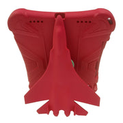 For iPad Air 11 2025 / 2024 360 Rotation Aircraft Holder EVA Shockproof Tablet Case(Red)