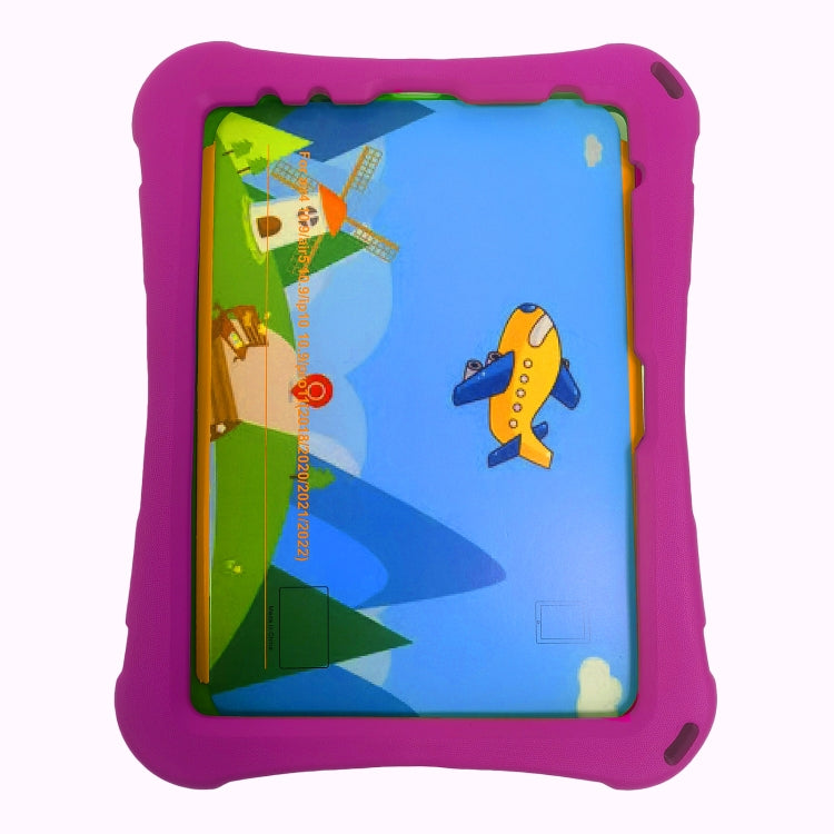 For iPad Air 11 2024 360 Rotation Aircraft Holder EVA Shockproof Tablet Case(RoseRed) - iPad Air 11 2024 Cases by PMC TechLife | Online Shopping South Africa | PMC TechLife | Buy Now Pay Later Mobicred