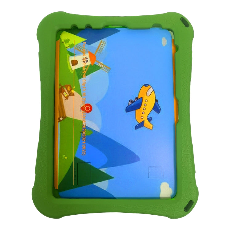 For iPad Air 11 2024 360 Rotation Aircraft Holder EVA Shockproof Tablet Case(Green) - iPad Air 11 2024 Cases by PMC TechLife | Online Shopping South Africa | PMC TechLife | Buy Now Pay Later Mobicred