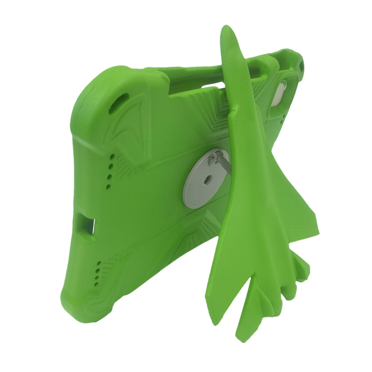 For iPad Air 11 2024 360 Rotation Aircraft Holder EVA Shockproof Tablet Case(Green) - iPad Air 11 2024 Cases by PMC TechLife | Online Shopping South Africa | PMC TechLife | Buy Now Pay Later Mobicred