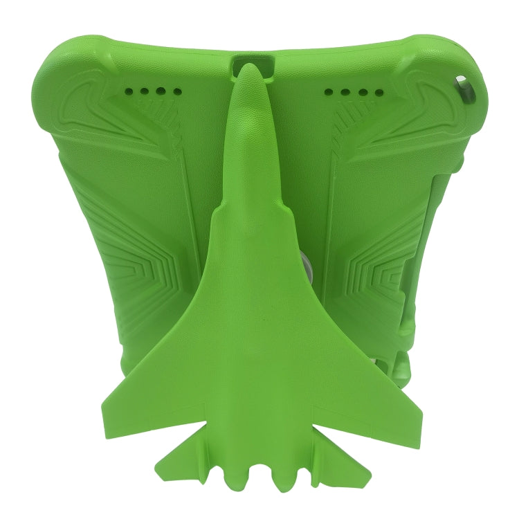 For iPad Air 11 2024 360 Rotation Aircraft Holder EVA Shockproof Tablet Case(Green) - iPad Air 11 2024 Cases by PMC TechLife | Online Shopping South Africa | PMC TechLife | Buy Now Pay Later Mobicred