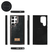For Samsung Galaxy S24 5G Multi-functional Zipper Wallet Leather Phone Case(Black)