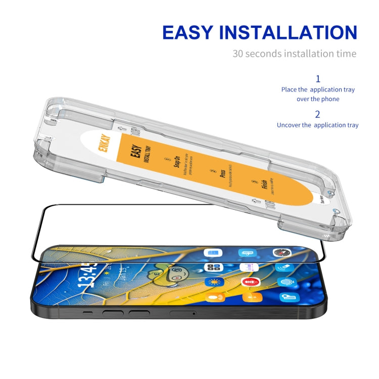 For Redmi Note 13 4G / 5G ENKAY Easy Install High Alumina Silicon Full Glass Film -  by ENKAY | Online Shopping South Africa | PMC TechLife | Buy Now Pay Later Mobicred