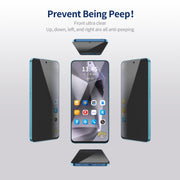 For Samsung Galaxy S24 Ultra 5G 5pcs ENKAY Hat-Prince 360 Degree Anti-peeping Privacy Full Screen Tempered Glass Film