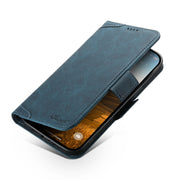 For iPhone 14 Pro SUTENI J07 Multifunctional Horizontal Flip Magsafe Leather Phone Case(Blue)